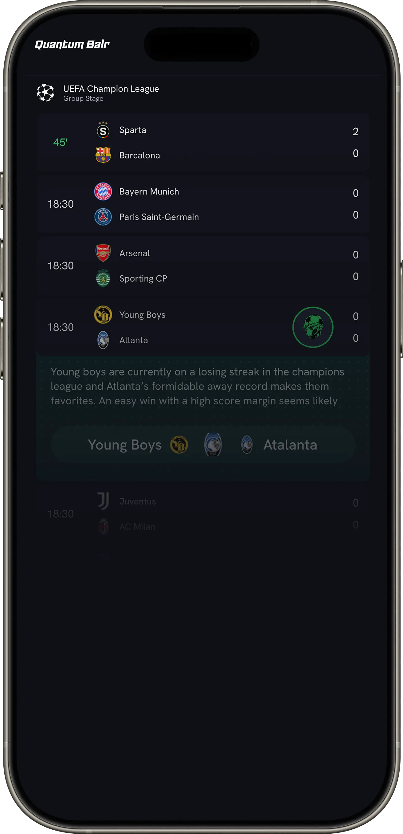 Quantum balr screenshot